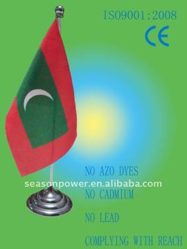 Metal base Desk flags
