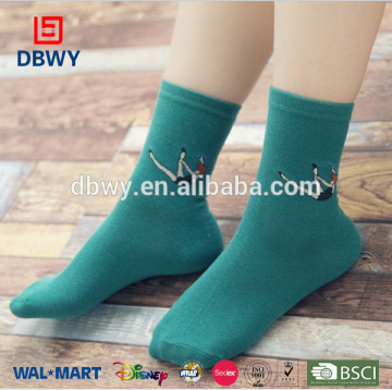 Top Quality Pure Cotton Women Socks Fashion and Casual Socks Concise Style