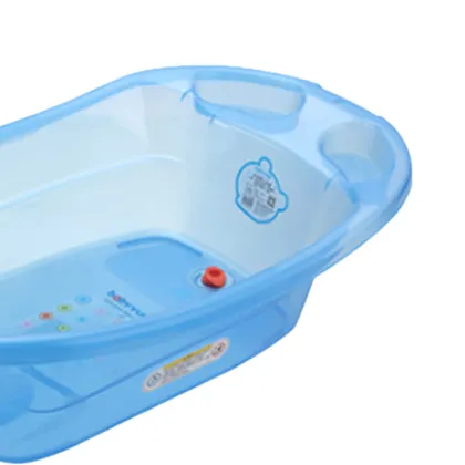 Transparent baby bathtub