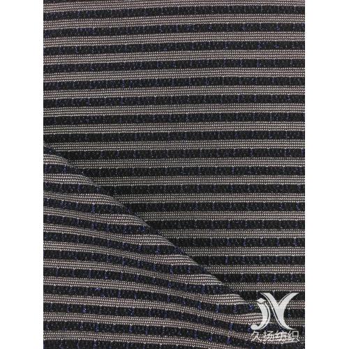 Nylon Shiny Stripe Jersey Knit