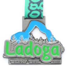 Custom Terrain Race Run Medal