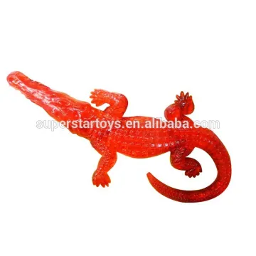 TPR sticky crocodile toy, stretchy toy