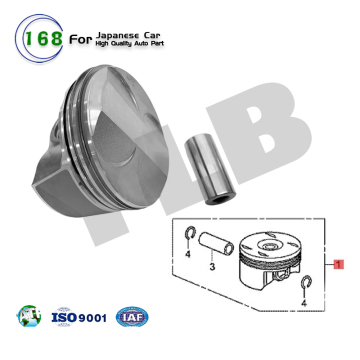 YLB R18Z2 R18Z6 ENGINE PISTON KIT UNTUK HONDA CIVIC FB2 1.8 &amp; JADE FR1 1.8-OEM 13010-R1A-A00