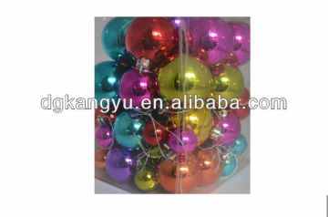 large plastic christmas ball