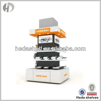 SUPOR cookware display rack