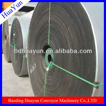 Acid and alkali resistant conveyor belts