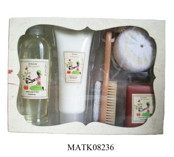 paper box bath gift set