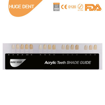 Huge Dental Acrylic Teeth Shade Guide