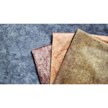Tapicería de tapicería de poliéster tela suave para sofá impreso