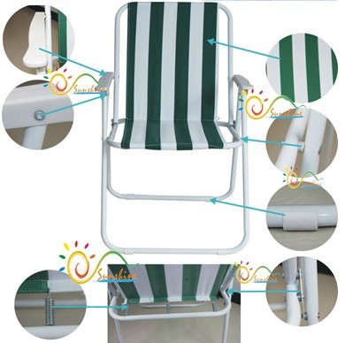 Foldable Beach Chair (XY-133B)