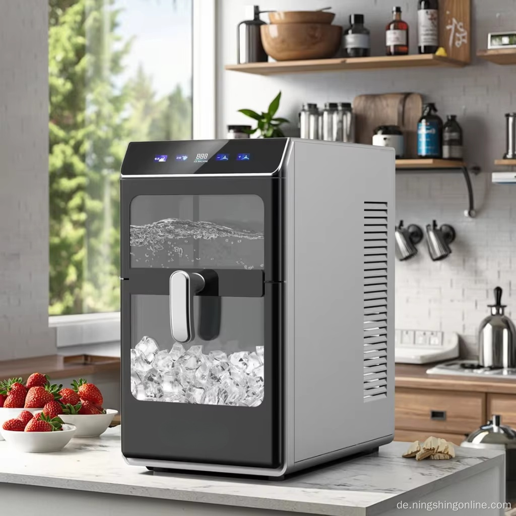 Mondförmige Eismaschine