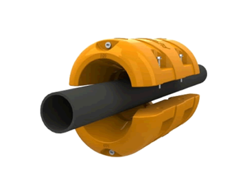 Lightweight Polythene Foam Filled HDPE Dredging Pipe Floaters