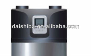 China hot water heat pump water heater, air to water heating systme, bath heater,(For sanitary),r134a,250L,CE,EN16147,EN255