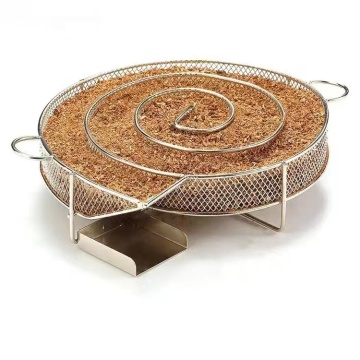 Hot Selling Stainless Steel Smoking Baskets and Charcoal Smokers for Outdoor Barbecue