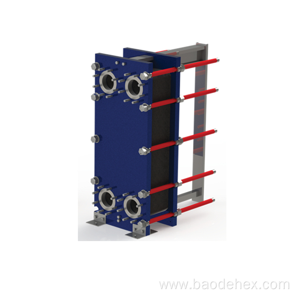 Semi-Welded Plate Heat Exchanger for Condenser for Seawater