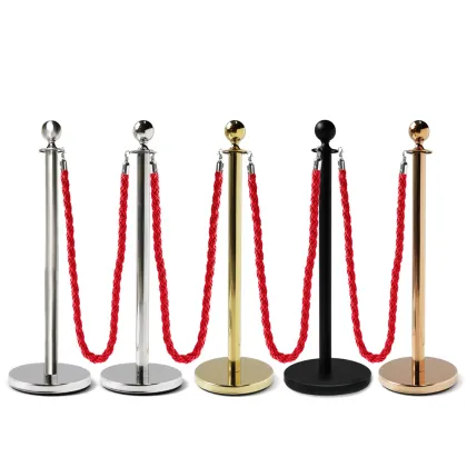Stainless Steel Belt Barrier for Airport Traffic Safety