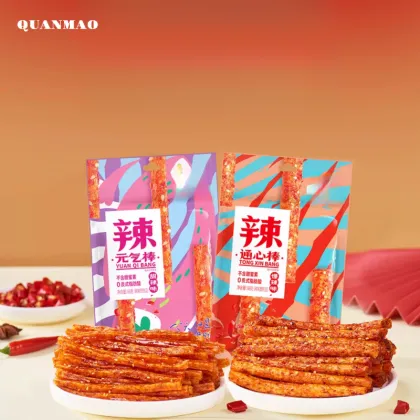 Latiao|Chinese Savory Wheat Gluten Snacks