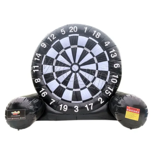 Inflatable Dart Game: Soccer and Football Shooting Sport for Adults