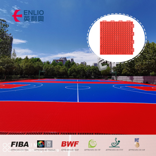 Outdoor Basketball Flooring Enlio Sports