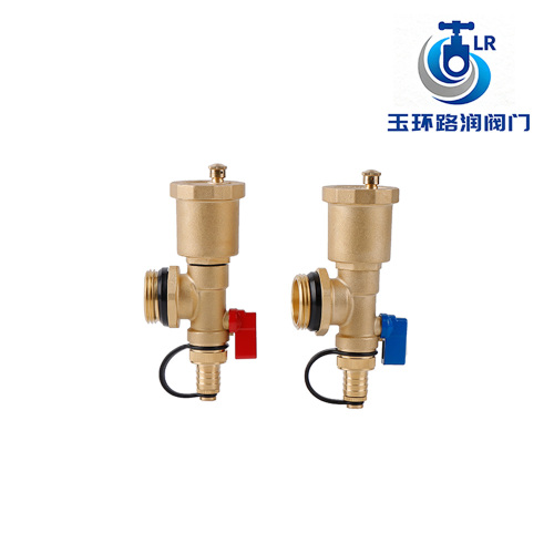 Válvula de ventilação de ar de latão da peça traseira