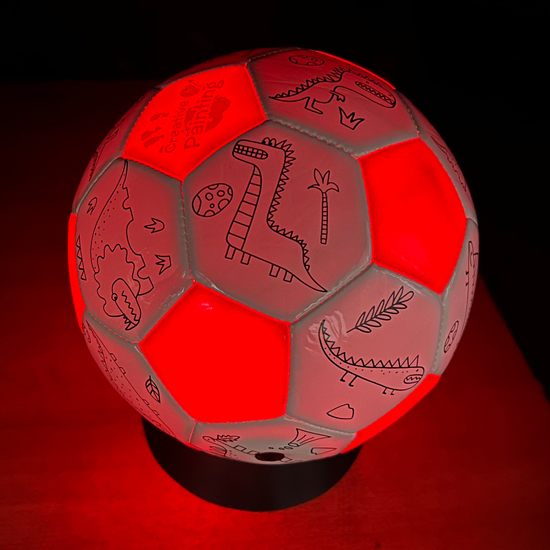 led soccer ball
