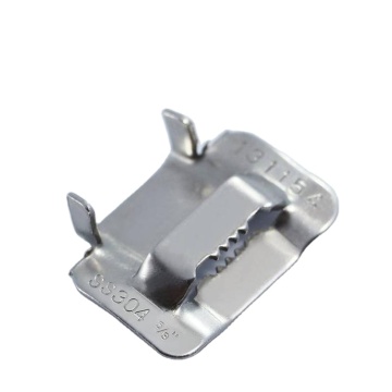 Heavy Duty Stainless Steel Buckle for Banding Strap and Steel Wing Clip (201, 304, 316)