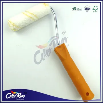 ColorRun Microfiber Mini Paint Roller Design With Palstic Handle