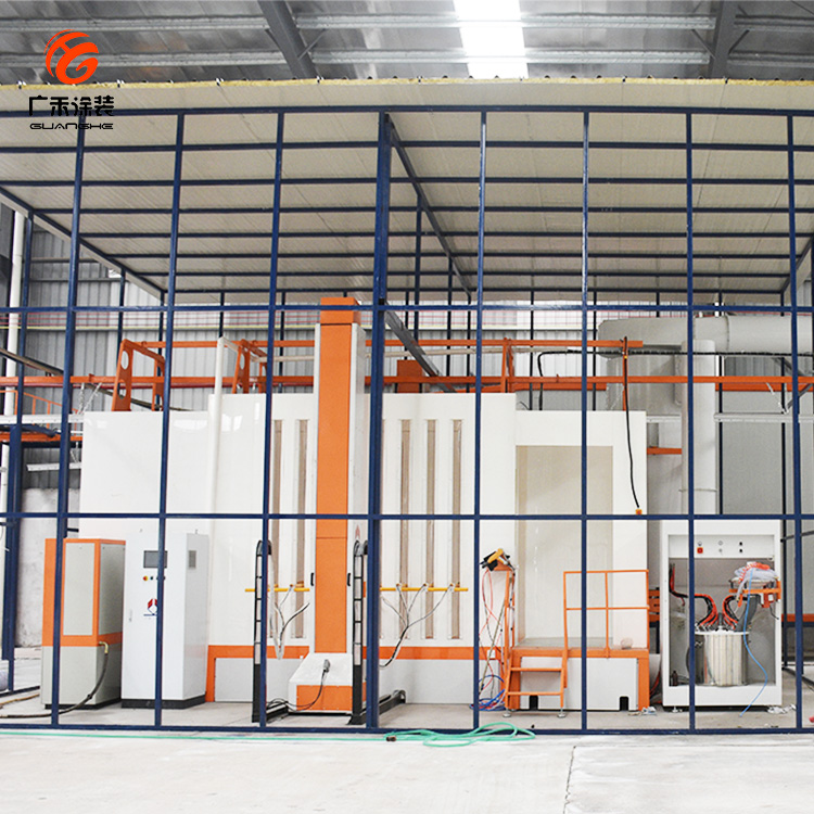 Large Scale Powder Coating Paint Line