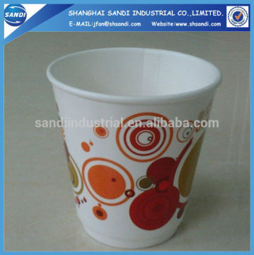 wholesale popular disposable paper coffee cups