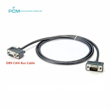 High-Speed D-Sub 9 Pin CAN Bus Extension Cable: 1m DB9 Male to Female, Compatible with CANOpen, NMEA, OBD2, SAE J1939, and CANedge CLX000