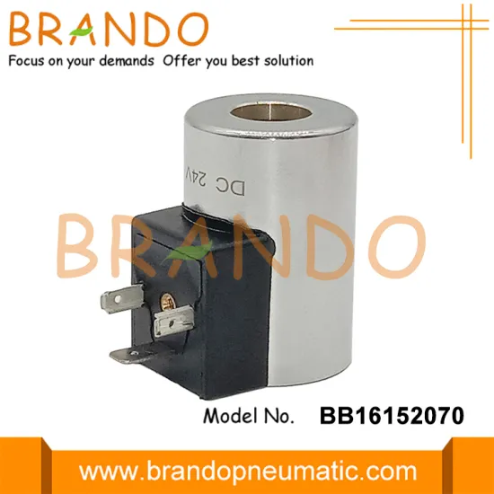 16mm Hole 52mm Height Hydraulic Coil 12VDC 24VDC