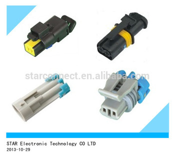2 pole auto electrical connector