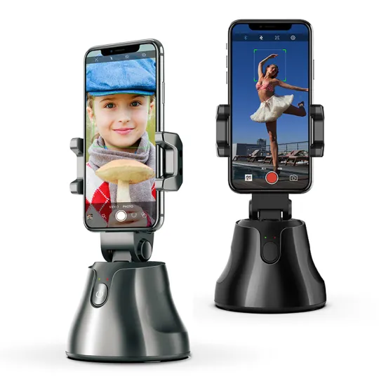 Yijiashishang September Shopping Festival High Quality 360 Degree Rotation Auto Face Object Tracking Smart Shooting Phone Holder