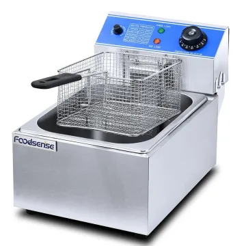 6L Single Tank Table Top Gas Deep Fryer Kitchen Equipment Dual Tank Electric Fryer