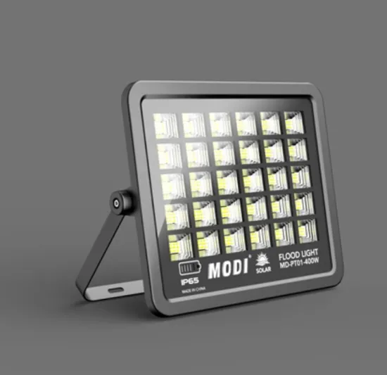 Solar safety light installed in the garage