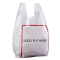 Packing Bag Plastic Wholesale for Super Market Shopping with Logos