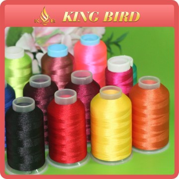 100% Color 120D/2 Rayon Embroidery Thread 108D/2