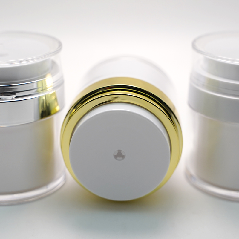 airless pump cream jar