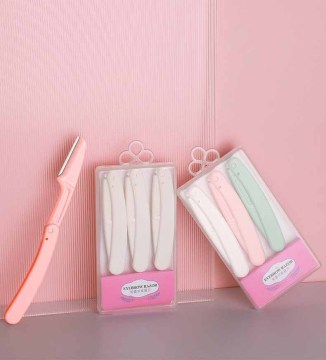 High Quality Plastic Facial Eyebrow Razor Shaver