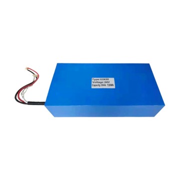 UFO 24V 30Ah rechargeable li ion battery