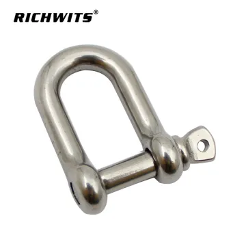 Stainless steel small d Japan shackles high quality swivel snap shackle