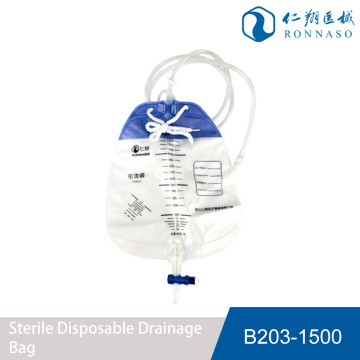 Steril Tek Kullanımlık Drenaj Torbası B203-1500