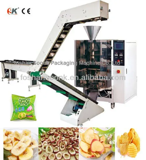 Snacks Pillow Bag Semi-automatic Vertical Form-Fill-Seal Machine