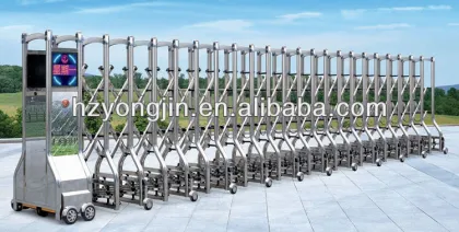 industrial metal sliding gate steel rolling gate