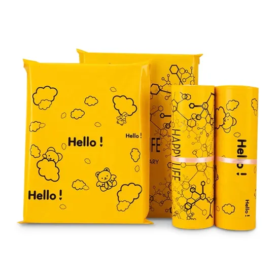 Custom polyethylene delivery bag