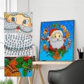 Garland Santa Claus Diamond Painting 30*30