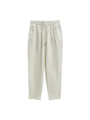 Ladies' 100%cotton casual pants