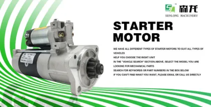 John Deere Lawn Mower Starter Motor - NEW Factory Outlet