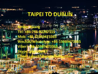 Taiwan Taipei Sea Freight to Ireland Dublin