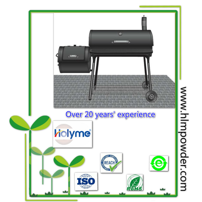 इनडोर/ourdoor उपयोग के लिए रेत नीला एपॉक्सी पाउडर कोटिंग